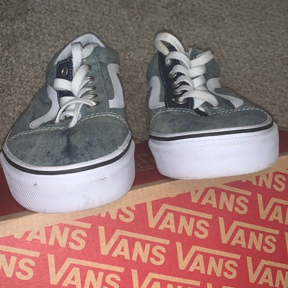 Acid Denim Old Skool Vans - Picture 4 of 7